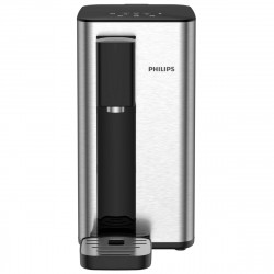 Диспенсър за филтриране и загряване на вода Philips ADD5906S/10, 2200W, 2.2 л, 5-38°C, Micro X-Clean Softening+, Инокс/черен
