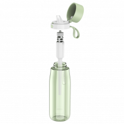 Филтрираща бутилка за вода Philips GoZero Daily AWP2731GNR/58, 660 мл, 5-38°C, Тритан без BPA, AWP285, Зелен