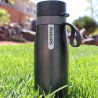 Филтрираща бутилка за вода Philips GoZero Daily AWP2771GRR/58, 550 мл, 18/8 стомана, Вакуумна изолация, Двойна стена, Сив