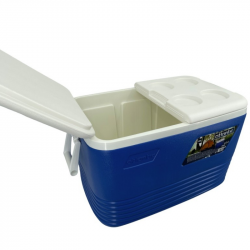 Хладилна кутия Atlantic 1008729, 60 л, Охлаждане, Пасивна, 8 поставки за чаши, Син