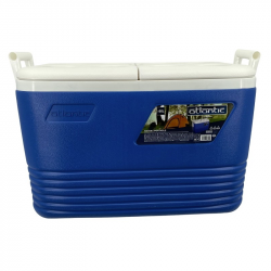 Хладилна кутия Atlantic 1008729, 60 л, Охлаждане, Пасивна, 8 поставки за чаши, Син