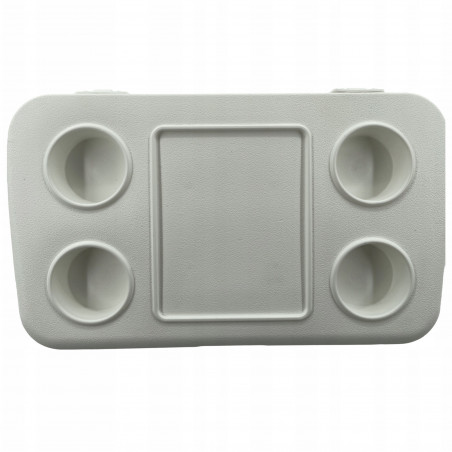 Хладилна кутия с колела Atlantic 1008728, 45 л, Охлаждане, Пасивна, 4 поставки за чаши, Син