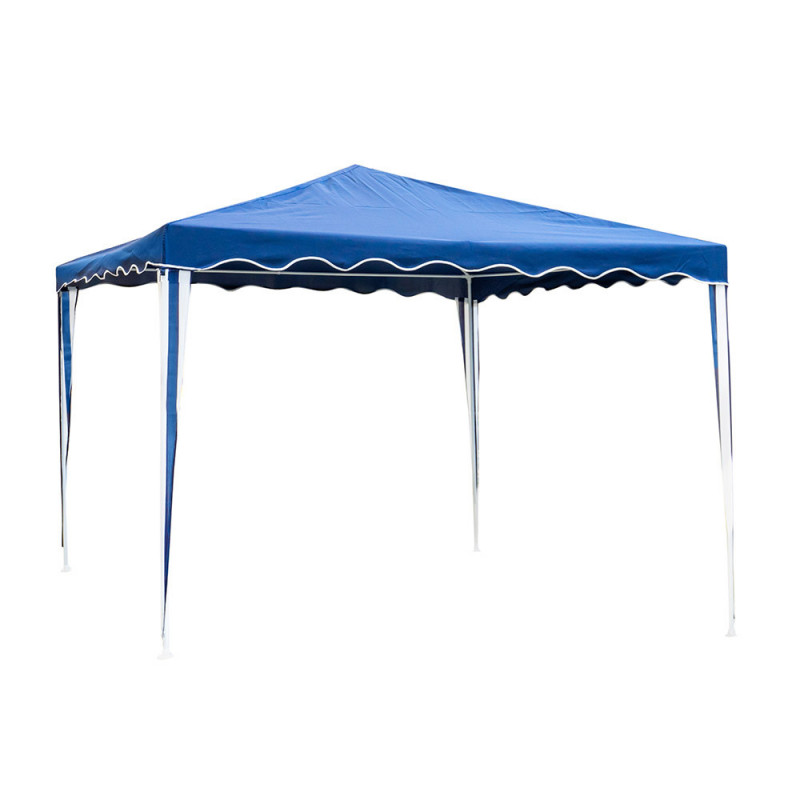 Шатра Muhler G1015 300x300x250 см, Стоманена основа, Син