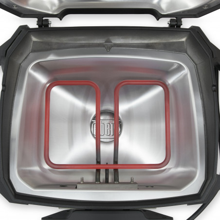 Електрическо барбекю Weber Grill Pulse 1000 81010079, 1800W, 300°C, LED дисплей, iGrill, Черен/инокс