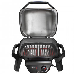 Електрическо барбекю Weber Grill Pulse 1000 81010079, 1800W, 300°C, LED дисплей, iGrill, Черен/инокс