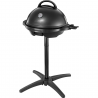 Електрическа скара/грил George Foreman 22460-56, 2400W, 44.5 см, 15 порции, 5 темп, Незалепващо покритие, Черен