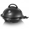 Електрическа скара/грил George Foreman 22460-56, 2400W, 44.5 см, 15 порции, 5 темп, Незалепващо покритие, Черен