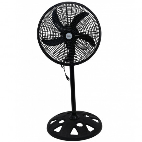 Вентилатор Oliver Voltz OV51760N18, 50W, 18", 3 скорости, Светлинен индикатор, Регулиране, Черен