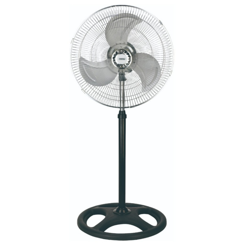 Вентилатор Rosberg R51760J18S, 70W, 18", 3 скорости, Осцилация, Регулируем, Черен/хром