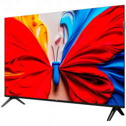 Телевизор TCL 32S5K, 32", 80 см, FULL HD 1920x1080, Клас F, Android, QLED, Wi-Fi, HDR10+, Черен