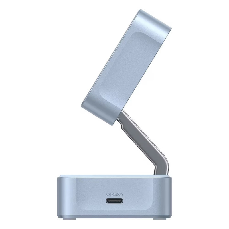 Безжично зарядно 2в1 UGREEN W752, Макс мощност 35W, MagFlow 25W Qi2, USB-C, Черен