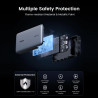 Преносима батерия UGREEN PB205, 25000mAh, PD 3.1 145W, LED дигитален екран, Подходящ за пътуване в самолет, USB-C, Сив