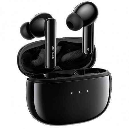 Безжични слушалки UGREEN HiTune Т3 TWS ANC WS106, 7 часа, ANC шумоизолация, Ambient Sound, Сензорно управление, BT 5.2, Черен