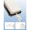 Преносима батерия UGREEN PB505, 20000mAh, PD 3.0 22.5W, Вграден кабел, Цифров LED индикатор, Подходящ за пътуване в самолет, Сив