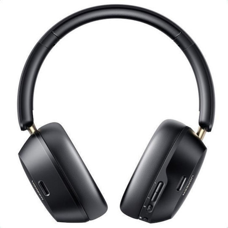 Безжични слушалки UGREEN HiTune ANC Max5c HP203, До 75 часа, Spatial Audio, Hi-Res, Хибридна шумоизолация ANC, Сгъваеми, Черен