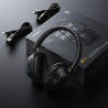 Безжични слушалки UGREEN HiTune ANC Max5c HP203, До 75 часа, Spatial Audio, Hi-Res, Хибридна шумоизолация ANC, Сгъваеми, Черен