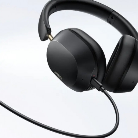 Безжични слушалки UGREEN HiTune ANC Max5c HP203, До 75 часа, Spatial Audio, Hi-Res, Хибридна шумоизолация ANC, Сгъваеми, Черен