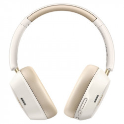 Безжични слушалки UGREEN HiTune ANC Max5c HP203, До 75 часа, Spatial Audio, Hi-Res, Хибридна шумоизолация ANC, Сгъваеми, Бял
