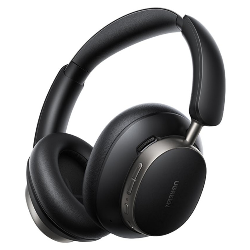 Безжични слушалки UGREEN ANC HP206 StudioРro, До 120 часа, Hi-Res, LDAC, Spatial Audio, Game Mode, 8 EQ режима, Бързо зареждане, Черен