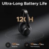 Безжични слушалки UGREEN ANC HP206 StudioРro, До 120 часа, Hi-Res, LDAC, Spatial Audio, Game Mode, 8 EQ режима, Бързо зареждане, Черен