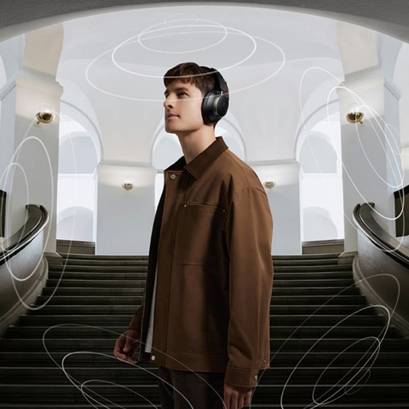 Безжични слушалки UGREEN ANC HP206 StudioРro, До 120 часа, Hi-Res, LDAC, Spatial Audio, Game Mode, 8 EQ режима, Бързо зареждане, Черен
