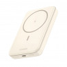 Преносима батерия UGREEN PB561, 10000 mAh, PD 3.0 20W, Qi 15W, Магнитно безжично зареждане, LED светлини, USB-C, Бял