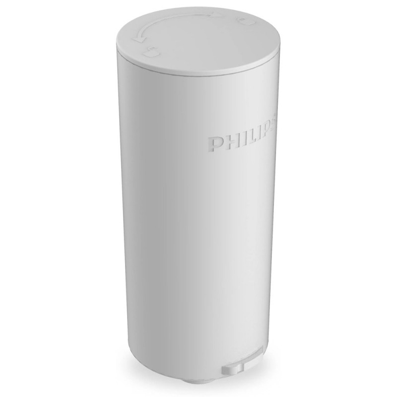 Комплект 3 бр резервни филтри за инстантна кана за вода Philips AWP225/58, Micro X-Clean, Активни въглеродни влакна, Подобрява вкуса и намаля хлор, пестициди, олово, Бял