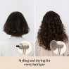 Сешоар Silk'n SilkyAir Pro HDB3PE1001, 1600W, 76 км/ч, 18 режима, Автоматичен контрол на темп, 39-98°C, Йонизация, 3 приставки, LED, Розово злато