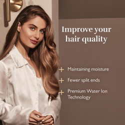 Сешоар Silk'n SilkyAir Pro HDB3PE1001, 1600W, 76 км/ч, 18 режима, Автоматичен контрол на темп, 39-98°C, Йонизация, 3 приставки, LED, Розово злато