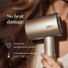Сешоар Silk'n SilkyAir Pro HDB3PE1001, 1600W, 76 км/ч, 18 режима, Автоматичен контрол на темп, 39-98°C, Йонизация, 3 приставки, LED, Розово злато