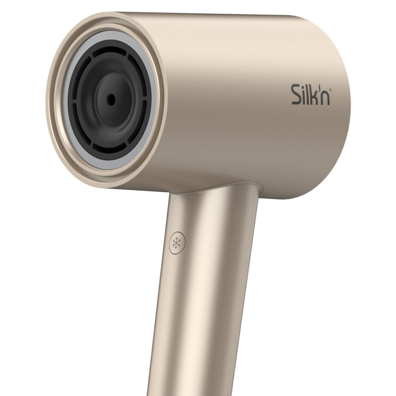 Сешоар Silk'n SilkyAir Pro HDB3PE1001, 1600W, 76 км/ч, 18 режима, Автоматичен контрол на темп, 39-98°C, Йонизация, 3 приставки, LED, Розово злато
