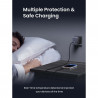 Зарядно устройство UGREEN GaN X565, PD 3.0 100W, 3xUSB-C/1xUSB-A, GaN технология, ,  Сив