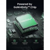 Зарядно устройство UGREEN GaN X565, PD 3.0 100W, 3xUSB-C/1xUSB-A, GaN технология, ,  Сив