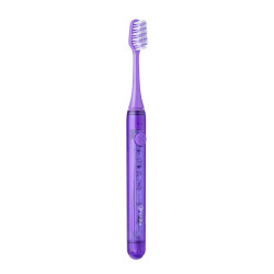 Електрическа четка за зъби Nordics XO10P SOFT, 3 режима, IPX7, Таймер с 30-секундни интервали, 120 дни автономност, USB-C, Лилав