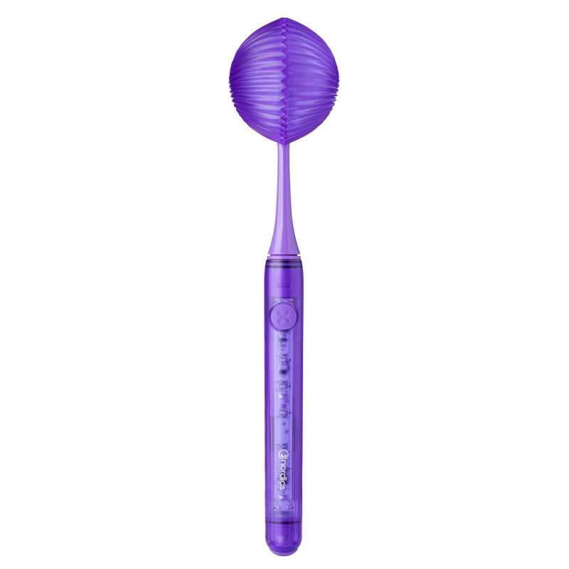 Електрическа четка за зъби Nordics XO10P SOFT, 3 режима, IPX7, Таймер с 30-секундни интервали, 120 дни автономност, USB-C, Лилав