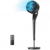 Вентилатор Dreo TurboPoly™ Fan 154, 36W, 3 режима, 9 скорости, Хоризонтална осцилация до 120°, HyperSilent, Черен