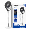 Вентилатор Dreo TurboPoly™ Fan 565S, 36W, 6 режима, 9 скорости, 3D осцилация 120°, Мобилно приложение, WiFi, RGB, HyperSilent, Бял