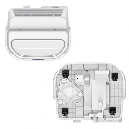 Мобилен климатик Dreo 515S, 1500W, 20-30 м2, 12000 BTU, Охлаждане, Вентилатор, Изсушаване, Гласови команди, LED, Бял