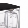 Диспенсър за гореща вода Caso HW 660 1879, 2600W, 2.7 л, 7 темп настройки, 40-100°C, Сензорно управление, Филтър, Черен/инокс