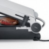 Електрическа скара 3в1 Caso Germany SteakMaster Pro, 2000W, 34х24 см, 80-240°C, Керамично покритие, Таймер, Сензорно управление, Инокс/черен