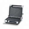 Електрическа скара 3в1 Caso Germany SteakMaster Pro, 2000W, 34х24 см, 80-240°C, Керамично покритие, Таймер, Сензорно управление, Инокс/черен