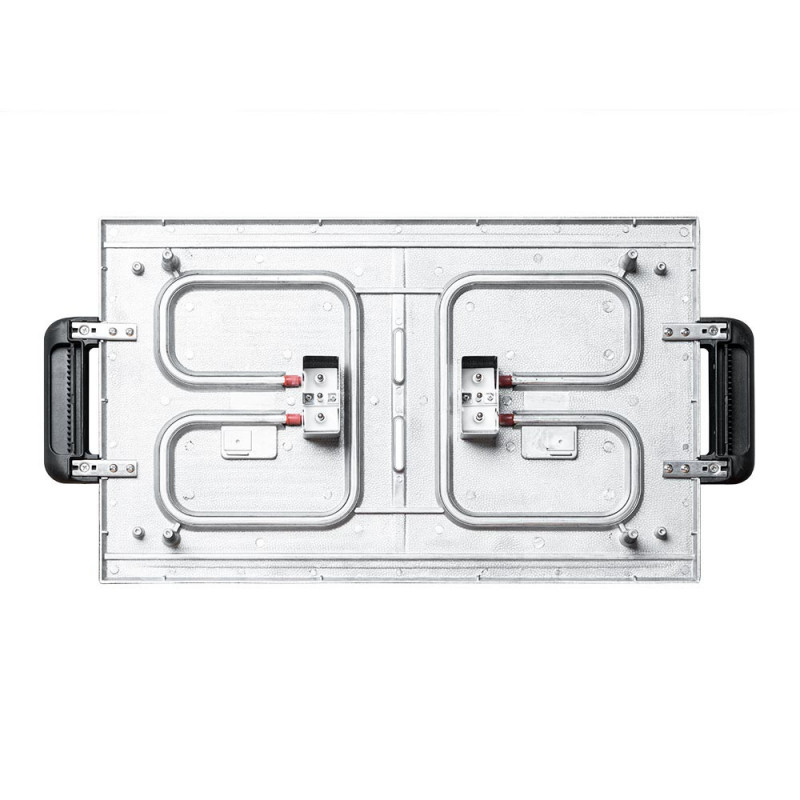 Електрически грил с подвижни плочи Gastroback Advanced Pro 42523, 2300W, 50х30 см, 90-240°C, Гладка/оребрена, Незалепваща, Тава за мазнина, Черен/инокс
