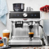 Еспресо машина Gastroback Espresso Barista Pro 42616, 1550W, 15 bar, 2.8 l, ULKA, PID, 30 степени на смилане, Инокс