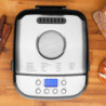 Хлебопекарна Gastroback Design Pro 42822, 500W, 500-750-1000 гр, 19 програми, Незалепващ съд, 7 вида хляб, 3 нива на изпичане, Черен
