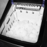 Ледогенератор Gastroback Bartender Pro 41143, 145W, 15 кг/24 ч, 2.8 л, 2 размера, R600a, LED, Без CFC, Инокс/черен