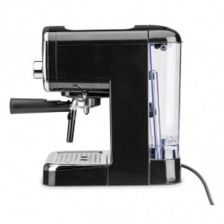 Дизайнерска еспресо машина Gastroback Basic 42615, 1100W, 15 bar, 1.25 l, Затопляне на чаши, Подвижни части, Порт-филтър, Черен