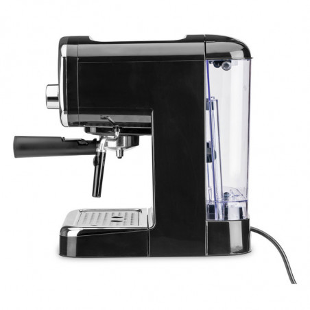 Дизайнерска еспресо машина Gastroback Basic 42615, 1100W, 15 bar, 1.25 l, Затопляне на чаши, Подвижни части, Порт-филтър, Черен