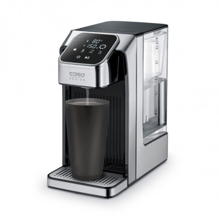 Диспенсър за гореща вода Caso HW 770 Advanced, 2600W, 2.7 л, 13 темп настройки, 40-100°C, Памет, Сензорно управление, Филтър, Черен/инокс