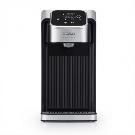 Диспенсър за гореща вода Caso HW 770 Advanced, 2600W, 2.7 л, 13 темп настройки, 40-100°C, Памет, Сензорно управление, Филтър, Черен/инокс