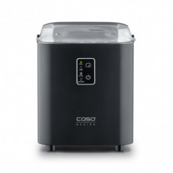 Ледогенератор Caso IceChef Compact 3401, 120W, 1 л, 12 кг/24 ч, 2 размера, Самопочистване, Компресорен, Черен мат